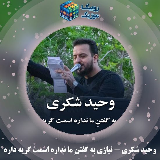 دانلود مداحی نیازی به گفتن ما نداره اسمت گریه داره وحید شکری